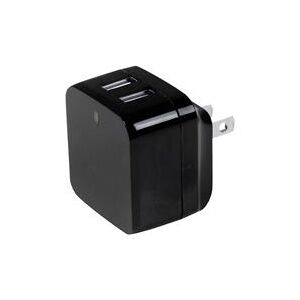 StarTech.com USB Wall Charger 17W / 3.4A x2 (USB2PACBK)