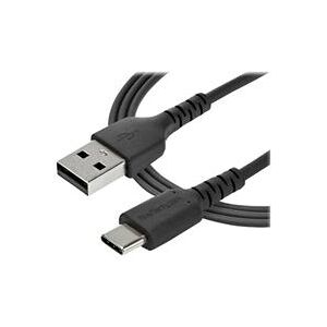 StarTech.com 1 m / 3.3 ft USB 2.0 to USB C Cable  Black (RUSB2AC1MB)