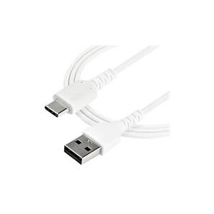 StarTech.com 1 m / 3.3 ft USB 2.0 to USB C Cable  White (RUSB2AC1MW)