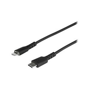 StarTech.com 1 m/3.3 ft USB C to Lightning Cable - Black (RUSBCLTMM1MB)