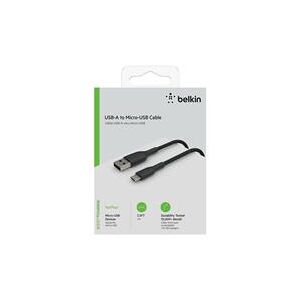 Belkin BOOST CHARGE Micro-USB to USB-A Cable - Braided - 1m - Black (CAB007bt1MBK)