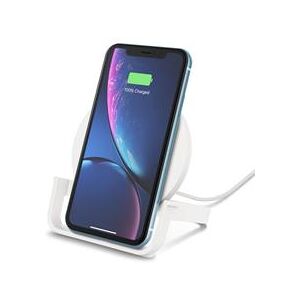 Belkin BOOST UP CHARGE Wireless Charging Stand 10W (with Power Supply) - White (WIB001myWH)