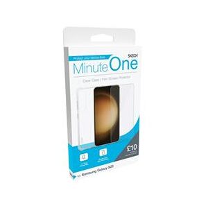 Minute One Clear Case and Screen Protector for Galaxy S23 (SKE-S23-MNTO)