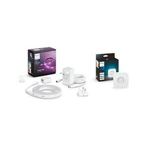 Philips Hue Lightstrip Plus V4 2m base with Bridge Starter Kit (919313000067)