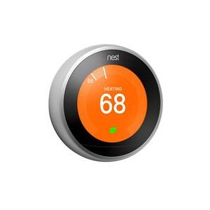 Nest Learning Thermostat - Steel (T3028GB)