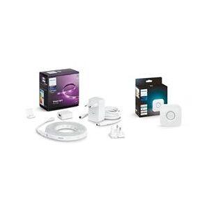 Philips Hue Lightstrip Plus V4 2m base with Bridge Starter Kit (919313000067)