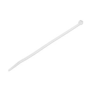 StarTech.com 100 Pack 8 White Cable Ties (CBMZT8N)