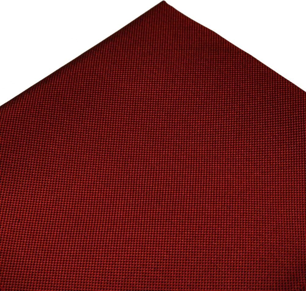 Wine Red & Black Micro Checked Silk Pocket Square Handkerchief