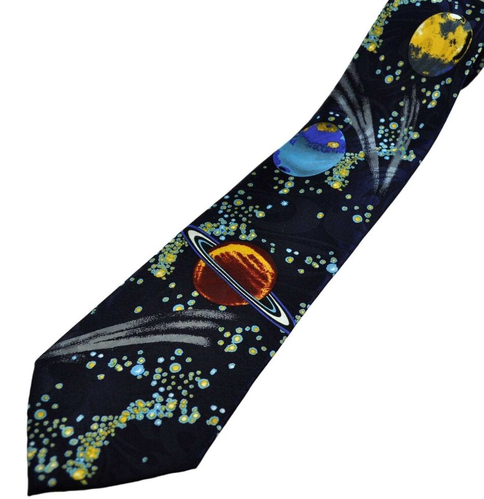 Solar System Men&apos;s Novelty Tie