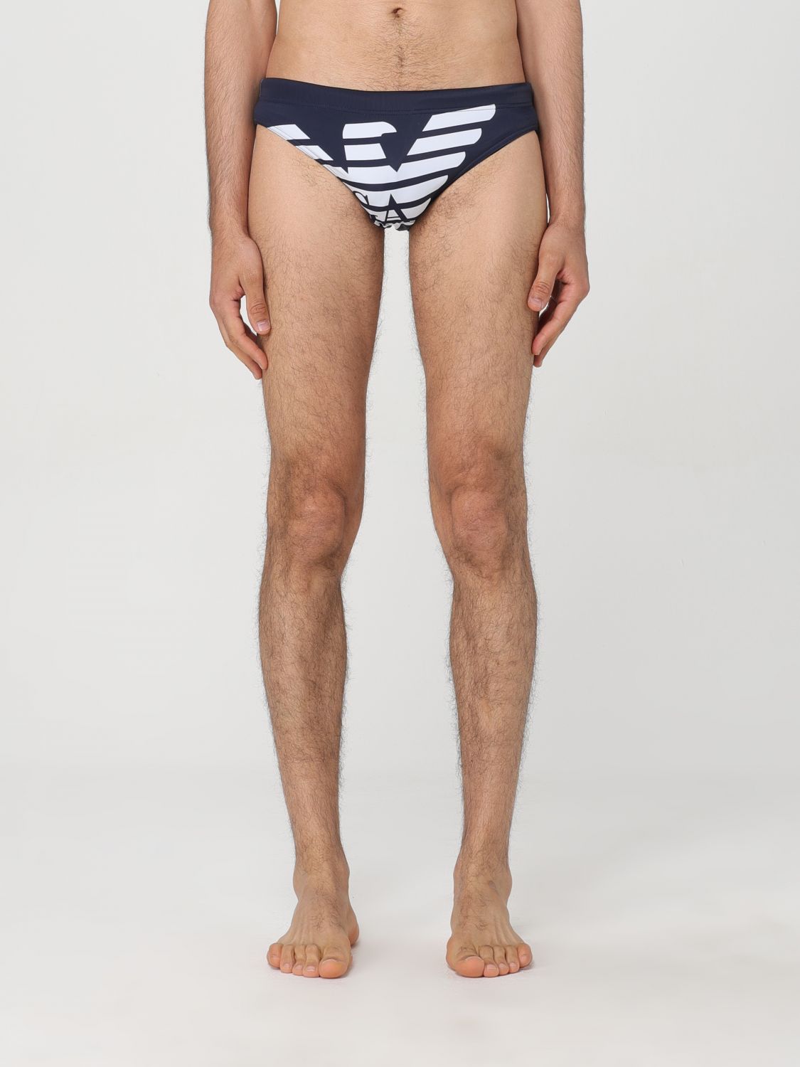 Swimsuit EMPORIO ARMANI SWIMWEAR Men colour Navy - Size: 48 - male