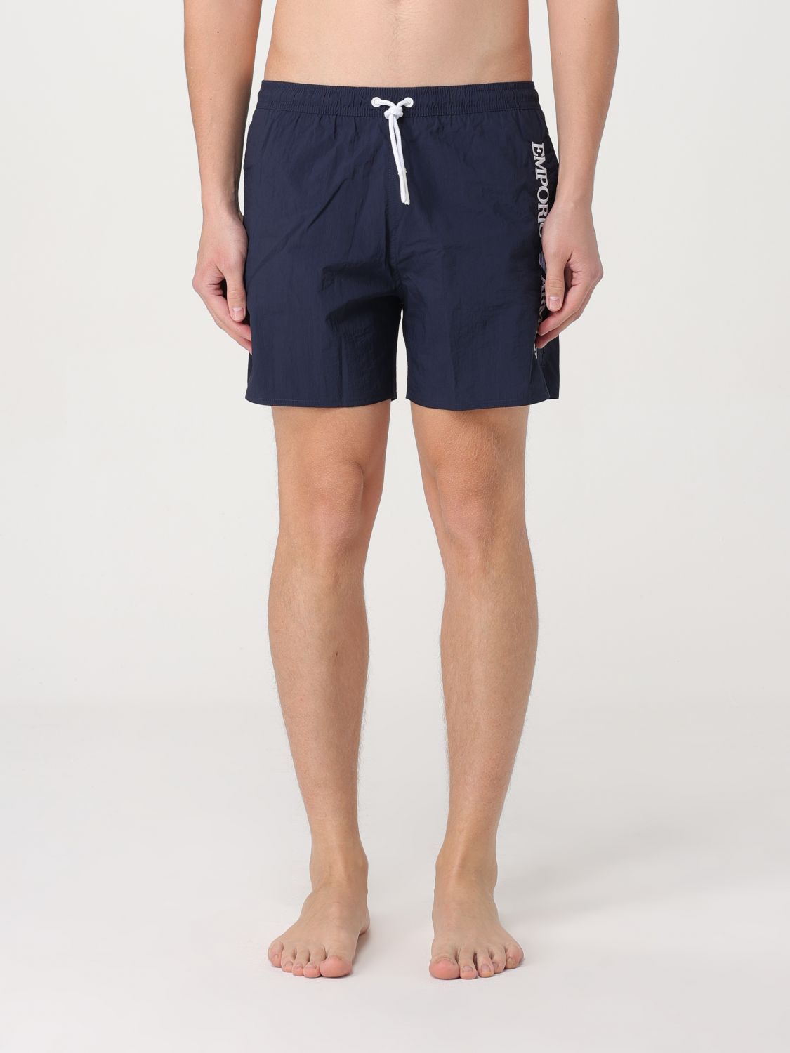 Swimsuit EMPORIO ARMANI SWIMWEAR Men colour Navy - Size: 48 - male