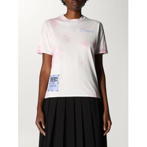 Eden High by McQ cotton t-shirt with logo and tie dye print - Size: S - female Eden High by McQ cotton t-shirt with logo and tie dye print - Size: S - female