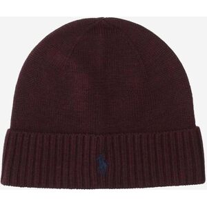 Hat POLO RALPH LAUREN Men color Burgundy - Size: OS - male Hat POLO RALPH LAUREN Men color Burgundy - Size: OS - male