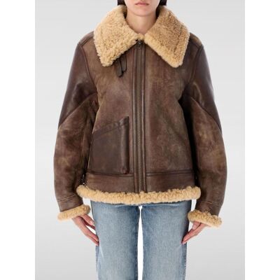POLO RALPH LAUREN Fur Coat Woman color Leather - Size: 4 - female POLO RALPH LAUREN Fur Coat Woman color Leather - Size: 4 - female