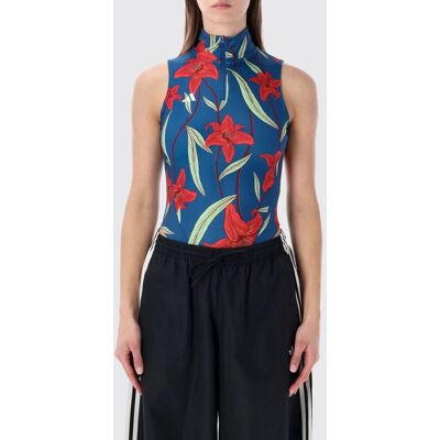 adidas ORIGINALS Printed Technical Fabric Bodysuit Top - Size: L - female adidas ORIGINALS Printed Technical Fabric Bodysuit Top - Size: L - female