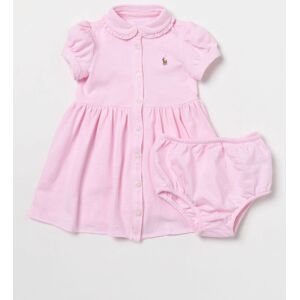 Romper POLO RALPH LAUREN Kids colour Pink - Size: 12M - unisex