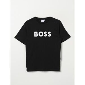 T-Shirt BOSS Kids color Black - Size: 12 - male T-Shirt BOSS Kids color Black - Size: 12 - male