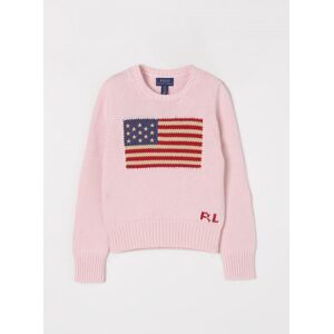 POLO RALPH LAUREN Sweater Kids color Pink - Size: M - female POLO RALPH LAUREN Sweater Kids color Pink - Size: M - female