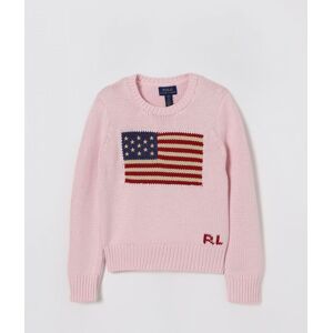 POLO RALPH LAUREN Sweater Kids color Pink - Size: S - female POLO RALPH LAUREN Sweater Kids color Pink - Size: S - female