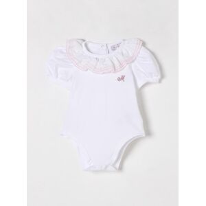 MONNALISA Bodysuit Kids color White - Size: 6M - unisex MONNALISA Bodysuit Kids color White - Size: 6M - unisex