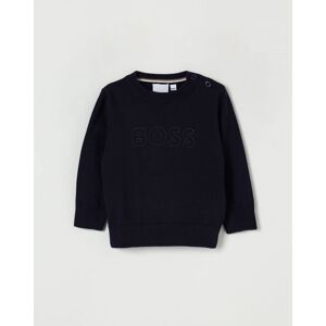 Sweater BOSS Kids color Marine - Size: 12M - unisex Sweater BOSS Kids color Marine - Size: 12M - unisex