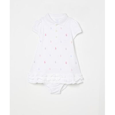 POLO RALPH LAUREN Romper Kids color White - Size: 24M - unisex POLO RALPH LAUREN Romper Kids color White - Size: 24M - unisex