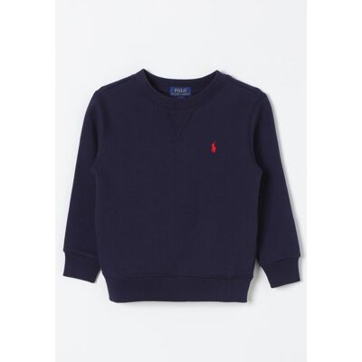 Polo Ralph Lauren Navy Logo Sweatshirt - Sweatshirt Polo Ralph Lauren Navy Logo Sweatshirt - Sweatshirt