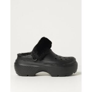 Crocs Flat Shoes Woman color Black - Size: 6 - female Crocs Flat Shoes Woman color Black - Size: 6 - female