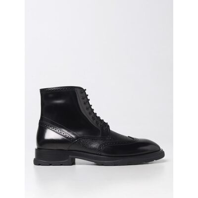 McQueen ankle boots in brushed leather - Size: 44 - male McQueen ankle boots in brushed leather - Size: 44 - male