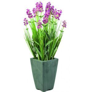 EUROPALMS Lavender, artificial plant, rose, in pot, 45cm - Flowers