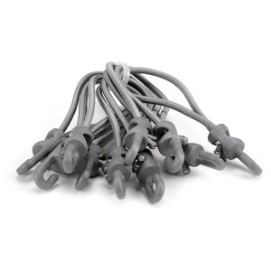 Riggatec Spannfix 4mm silver-grey 13cm 10 pcs. - Rubber cords-Spannfix