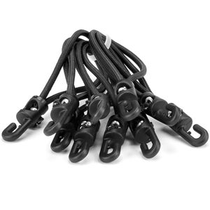Riggatec Spannfix 4mm black 13cm 10 pcs. - Rubber cords-Spannfix