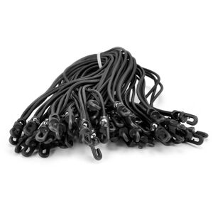Riggatec Spannfix 4mm black 27cm 50 pcs. - Rubber cords-Spannfix