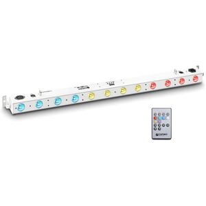 Cameo TRIBAR 200 IR WH - 12 x 3 W TRI LED Bar in White Housing with IR Remote Control -B-Stock- - Sale% Light effects
