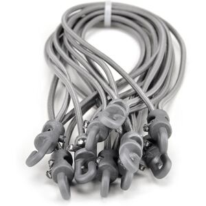 Riggatec Spannfix 4mm silver-grey 27cm 10 pcs. - Rubber cords-Spannfix