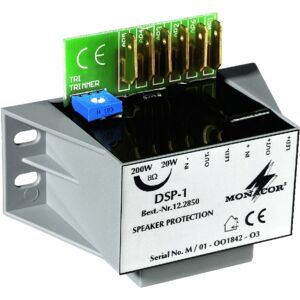 MONACOR DSP-1 Mono speaker protection module -B-Stock- - Sale% Miscellaneous