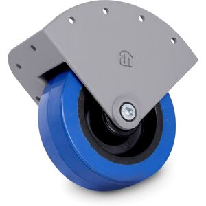 Adam Hall Hardware 37300 S - Corner installation roller 100 mm in die-cast aluminium housing - Case accessories