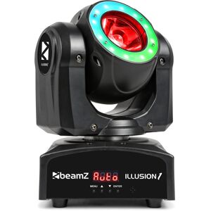 beamZ Illusion 1 Moving Head LED Beam with LED Ring -B-Stock- - Sale% Light effects