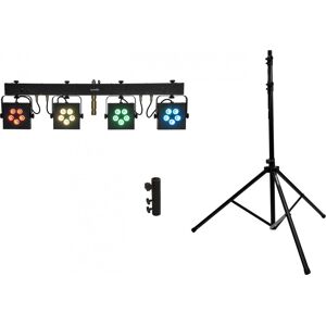 EuroLite Set LED KLS-902 + M-4 Speaker-System Stand -B-Stock- - Sale% Light effects