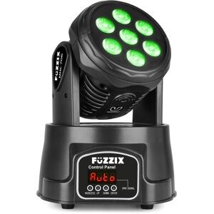 Sonstige Fuzzix MHC706 Moving Head Wash 7x6W RGBW -B-Stock- - Sale% Spotlights