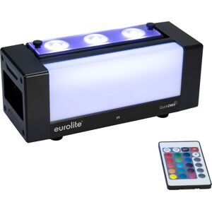 EuroLite AKKU Bar-3 Glow QCL Flex QuickDMX - Battery-powered spotlights