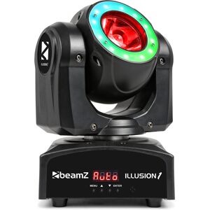 beamZ Illusion 1 Moving Head LED Beam with LED Ring -B-Stock- - Sale% Light effects