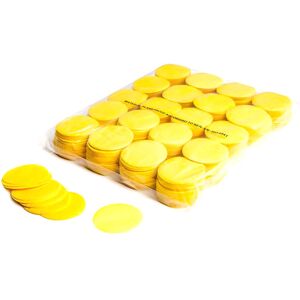 MagicFX Magic FX Slowfall confetti rounds Ã˜ 55mm - Yellow 1kg - Paper confetti shapes