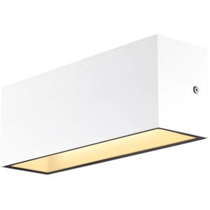 SLV SITRA L WL UP/DOWN, LED outdoor wall-mounted light, white, CCT switch 3000/4000K -B-Stock- - Sale% Lights for home & commercial use
