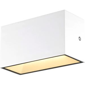 SLV SITRA M WL UP/DOWN, LED outdoor wall-mounted light, white, CCT switch 3000/4000K - Floor, wall and ceiling lights (outdoor)