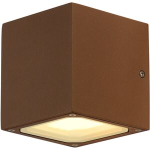 SLV SITRA CUBE, outdoor wall light, TCR-TSE, IP44, rust, max. 18W -B-Stock- - Sale% Lights for home & commercial use