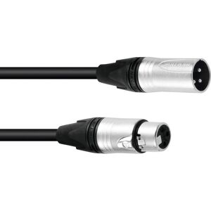 PSSO XLR cable 3pin 7.5m bk Neutrik - XLR Cable 3 pol