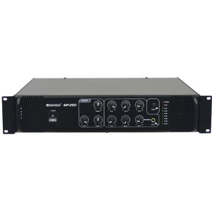 OMNITRONIC MP-250 PA Mixing Amplifier - ELA 100V power amplifiers