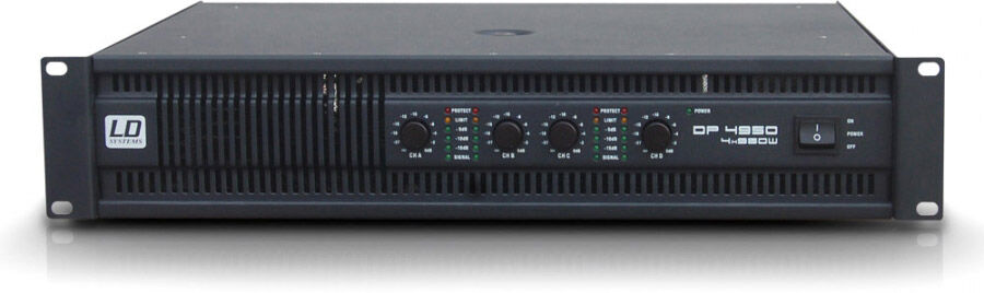 LD Systems DEEP2 4950 - PA Power Amplifier 4 x 810 W 4 Ohms -B-Stock- - Sale% Miscellaneous