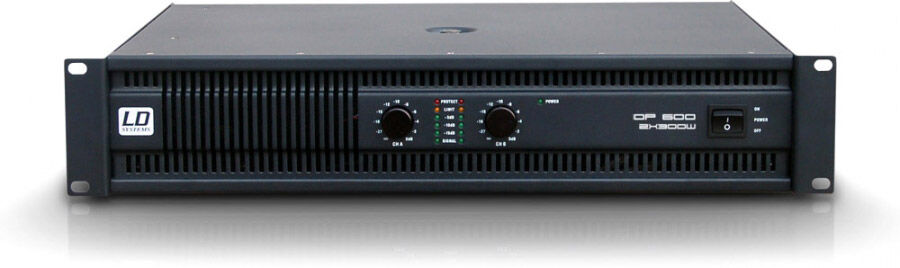 LD Systems DEEP2 600 - PA Power Amplifier 2 x 300 W 2 Ohms - 2-channel power amplifiers
